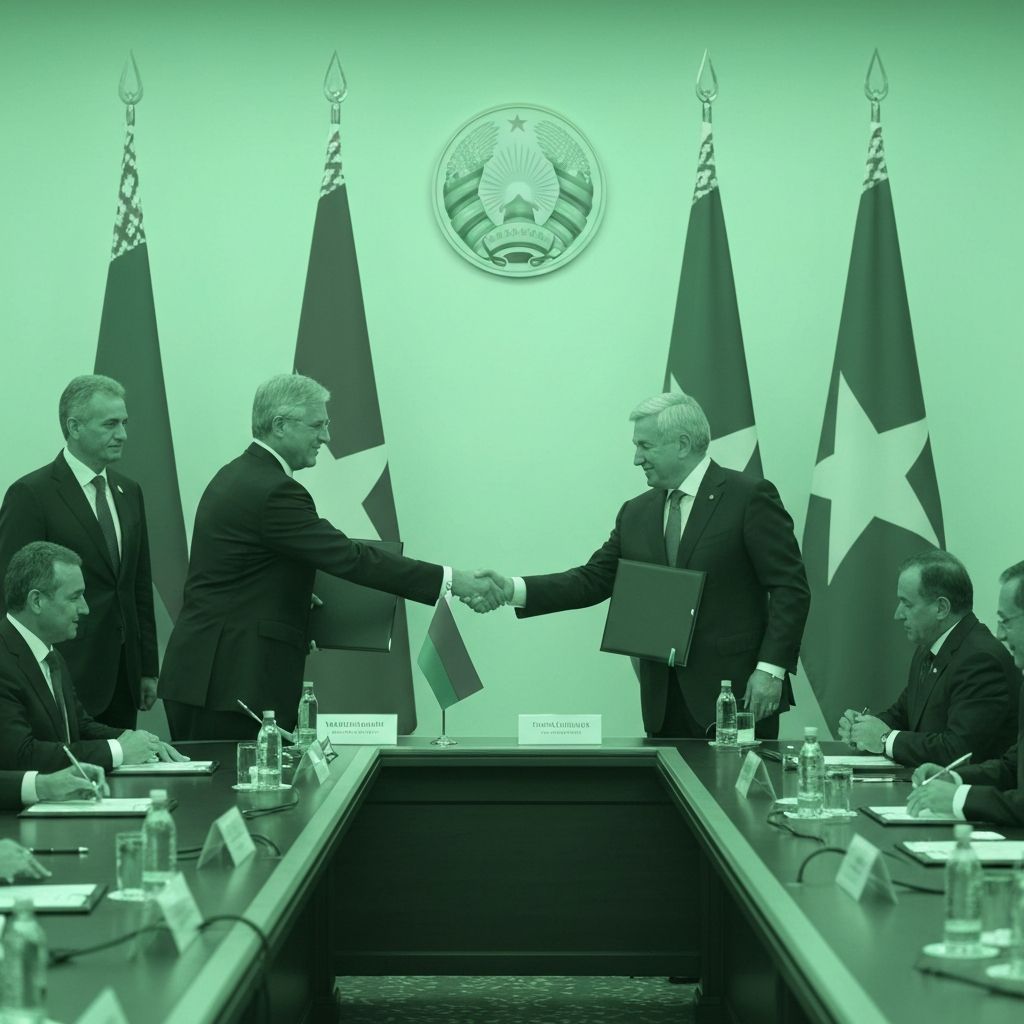 Дипломатическая встреча Беларусь–Мьянма